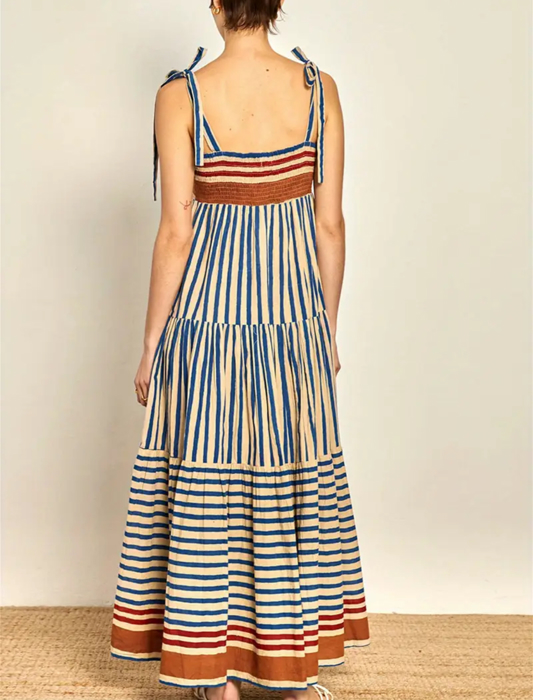 Sedona Stripe Maxi Dress