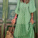  Chelsea Print Maxi Dress