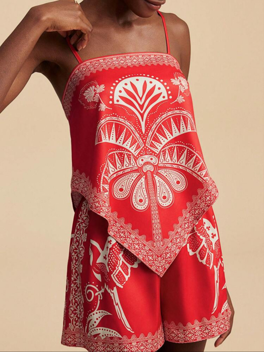 Moroccan Fantasy Elegant Short Set