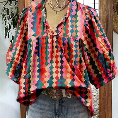 Artesian Patricia Balloon Sleeve Blouse