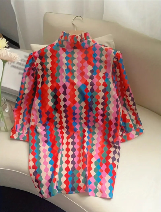 Artesian Patricia Balloon Sleeve Blouse