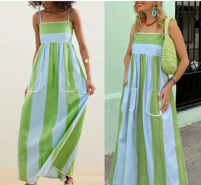 Pastel Chelsea Maxi Dress