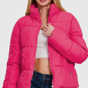  Puffer Jacket with Side Pockets