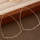  Elegant Geometric Hoop Earrings 