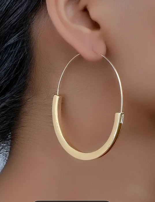 European Hoop Earrings 