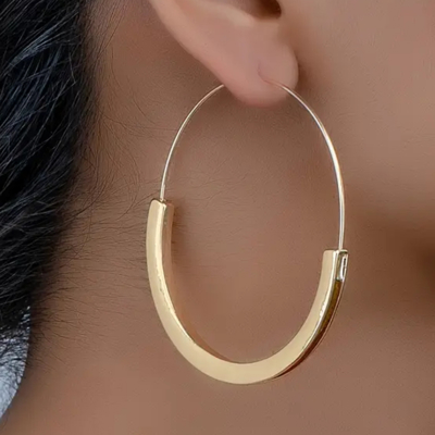 European Hoop Earrings 