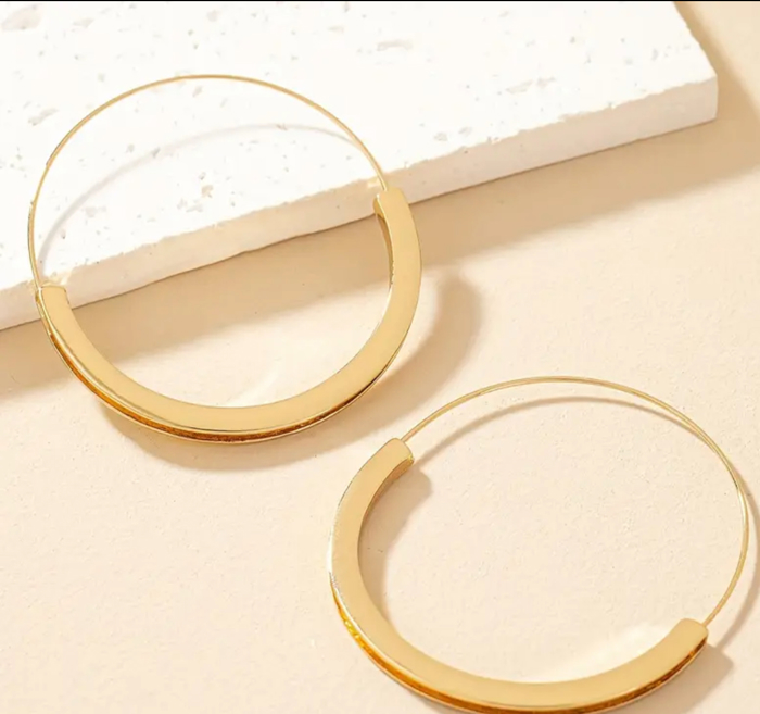 European Hoop Earrings 