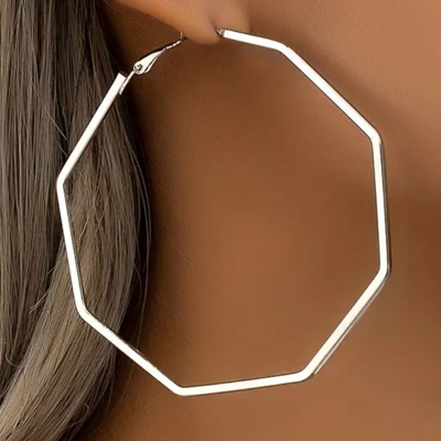 Hexagon Alloy Hoops