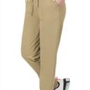 Small Khaki Zenana French Terry Jogger Sweatpants with Drawstring