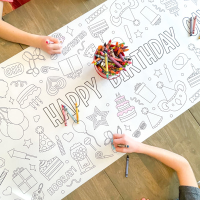 Coloring Table Runners