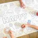  Valentine's Day Bakery Coloring Table Runner