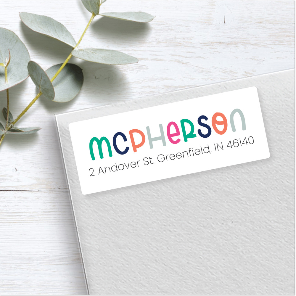 Return Address Labels, Custom Address Labels, Clear Address Labels, Address Labels,