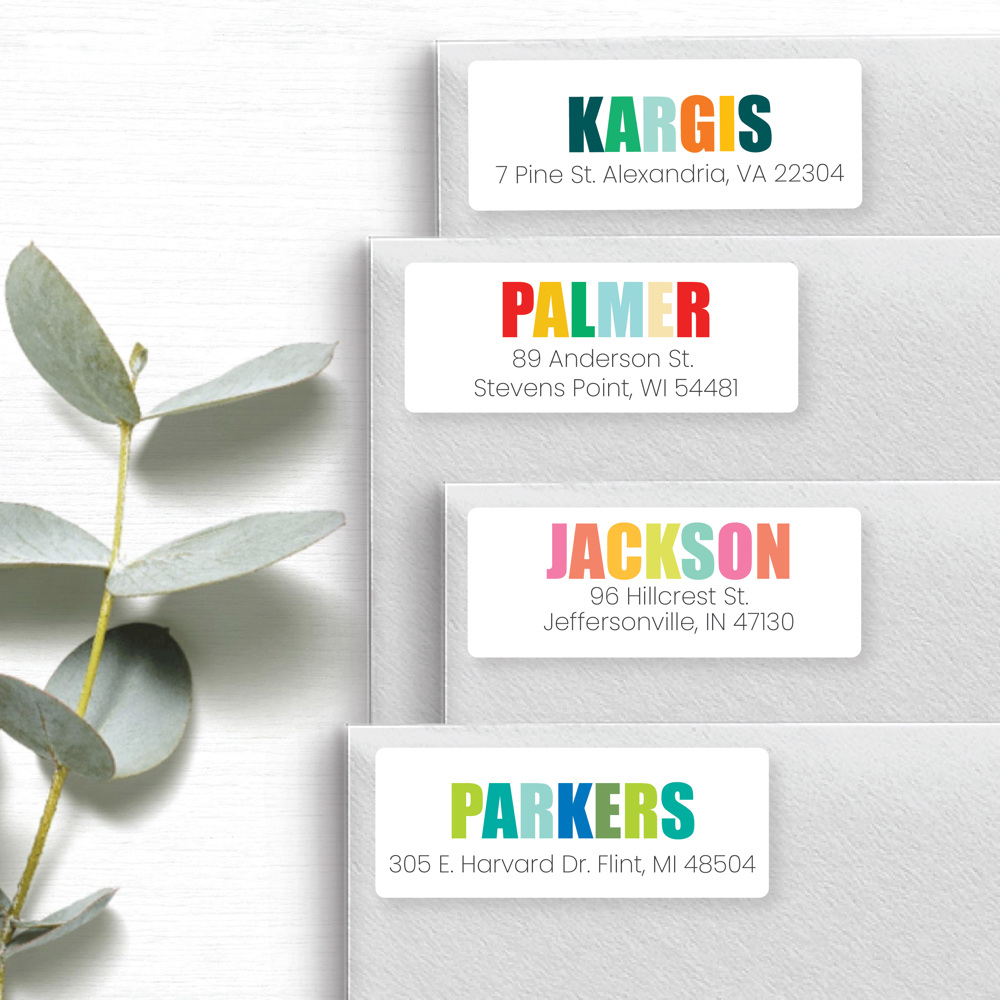 Custom Return Address Labels