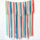  Aloha Fringe Streamer Backdrop| Summer Backdrop