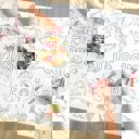  Alphabet Coloring Table Runner