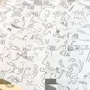 Alphabet Coloring Table Runner