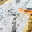 Back to School Coloring Table Runner