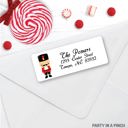  CHRISTMAS Address Labels, Christmas Nutcracker, Christmas return address labels, Christmas address stickers, Holiday stickers, Personalized