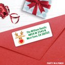  CHRISTMAS Address Labels, Christmas Reindeer, Christmas return address labels, Christmas address stickers, holiday stickers, Personalized