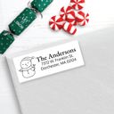  Christmas Address Labels, Cute Snowman, Personalized