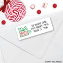  CHRISTMAS Address Labels, Merry present, Christmas return address labels, Christmas address stickers, Holiday stickers, Personalized