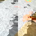  Construction Coloring Table Runner