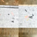  Construction Coloring Table Runner