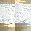  Cowgirl Coloring Table Runner