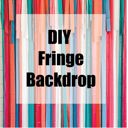  DIY Fringe Streamer Backdrop