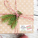  Do Not Open Before Christmas - Personalized Christmas Gift Stickers