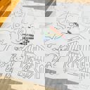  Farm Coloring Table Runner