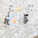  Farm Coloring Table Runner