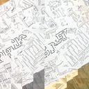  Football Coloring Table Runner Football Party