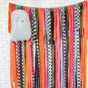  Halloween Fringe Streamer Backdrop| Bright Halloween