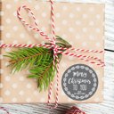  Merry Christmas To You Favor Sticker Set 2.5"| Personalized