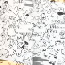  Monster Coloring Table Runner Monster Party