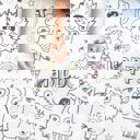  Monster Coloring Table Runner Monster Party