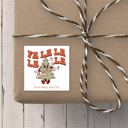  Tis the Season - Personalized Christmas Gift Stickers 2.5" x 2.5