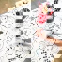  One Cool Dude Coloring Table Runner