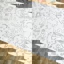  Outer Space Coloring Table Runner Space Party