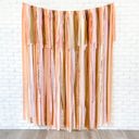  Peaches and Cream Fringe Streamer Backdrop