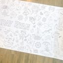  Pirate Coloring Table Runner