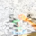 Pirate Coloring Table Runner