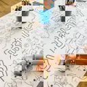 Puppy Coloring Table Runner Dog Party