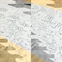  Puppy Coloring Table Runner Dog Party
