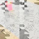  Race Car Coloring Table Runner