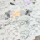  Safari Coloring Table Runner