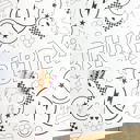  Smiley Face Coloring Table Runner Carnival Party