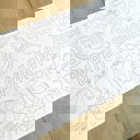  Summer Pool Party Coloring Table Runner