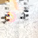  Summer Pool Party Coloring Table Runner